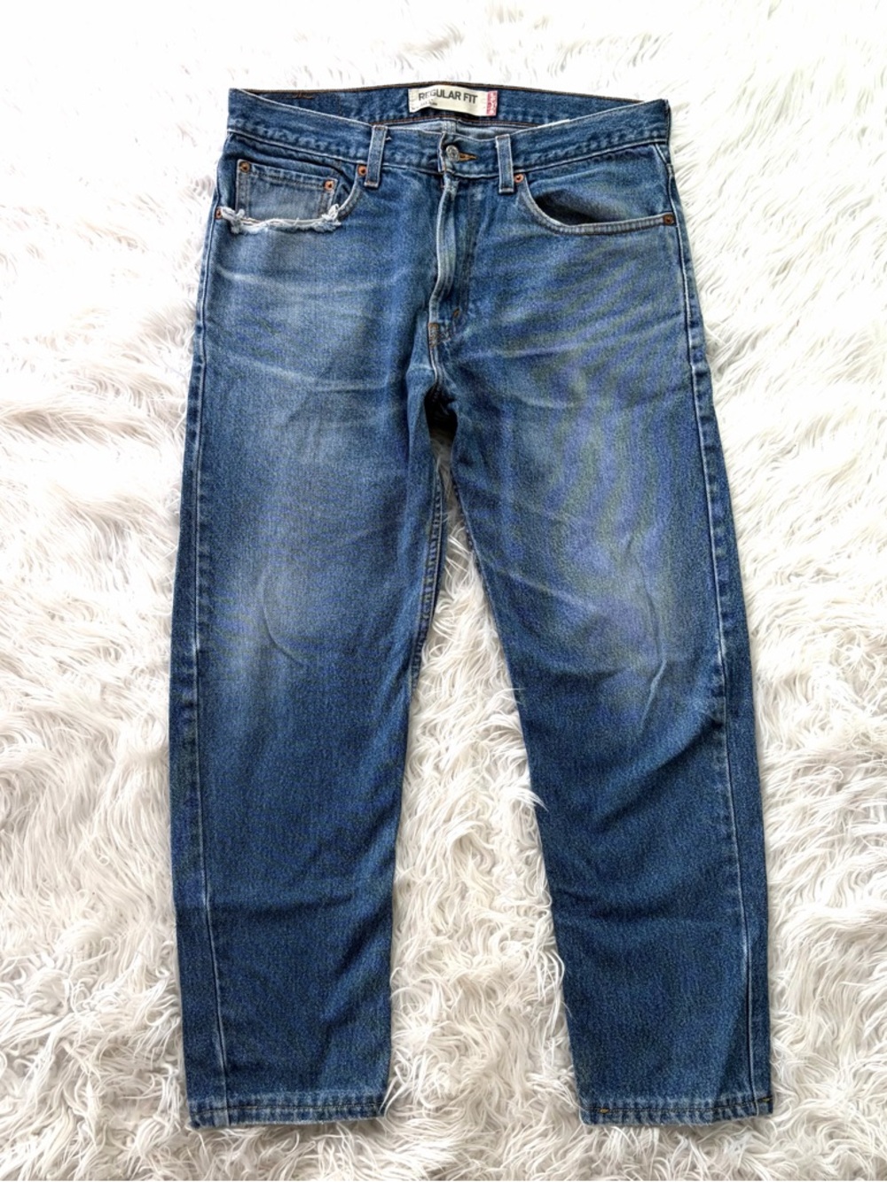 Levi's 505 Blue Straight Men's Jeans 32x30